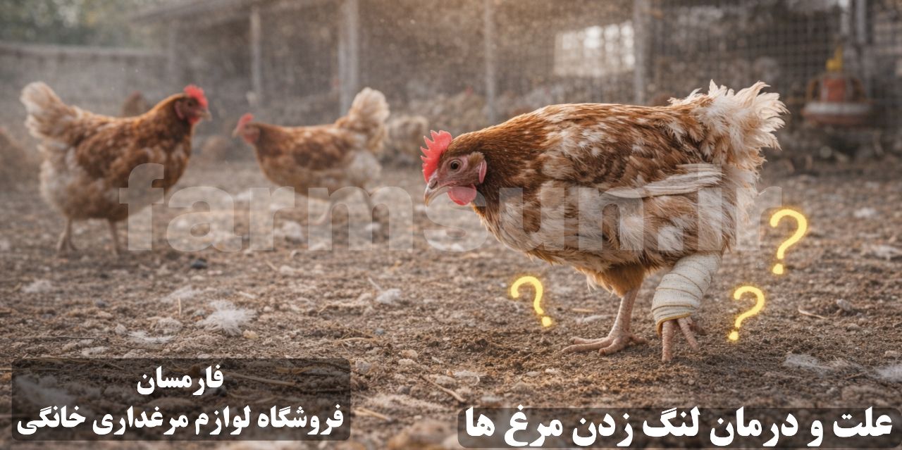 علت و درمان لنگ زدن مرغ